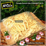 McCain Canada french-fries frozen STRAIGHT CUT 3/8" 1cm Mc Cain (price/kg)